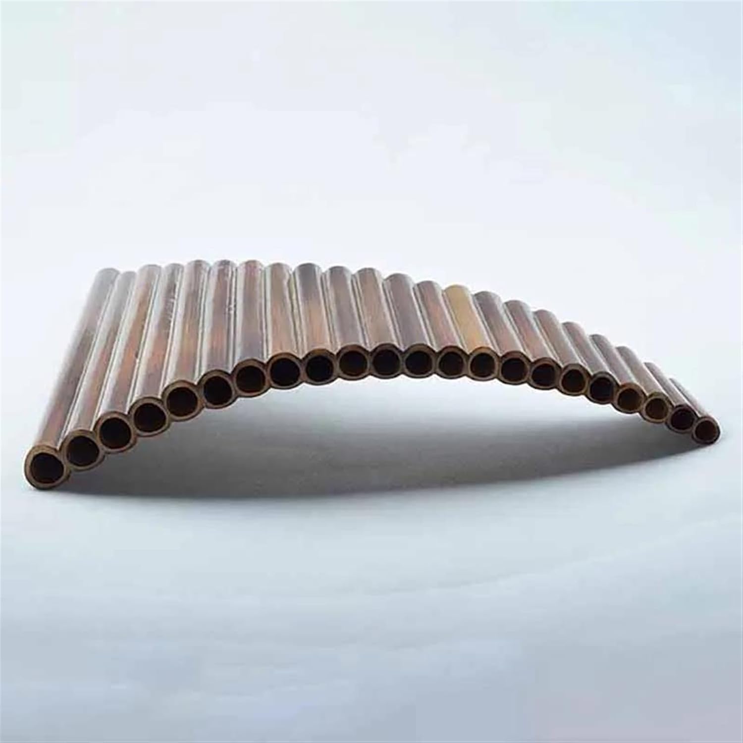 22 Tubes Pan Blowing Flute Chinese Professional Traditional Musical Woodwind Instruments (Color : C)
