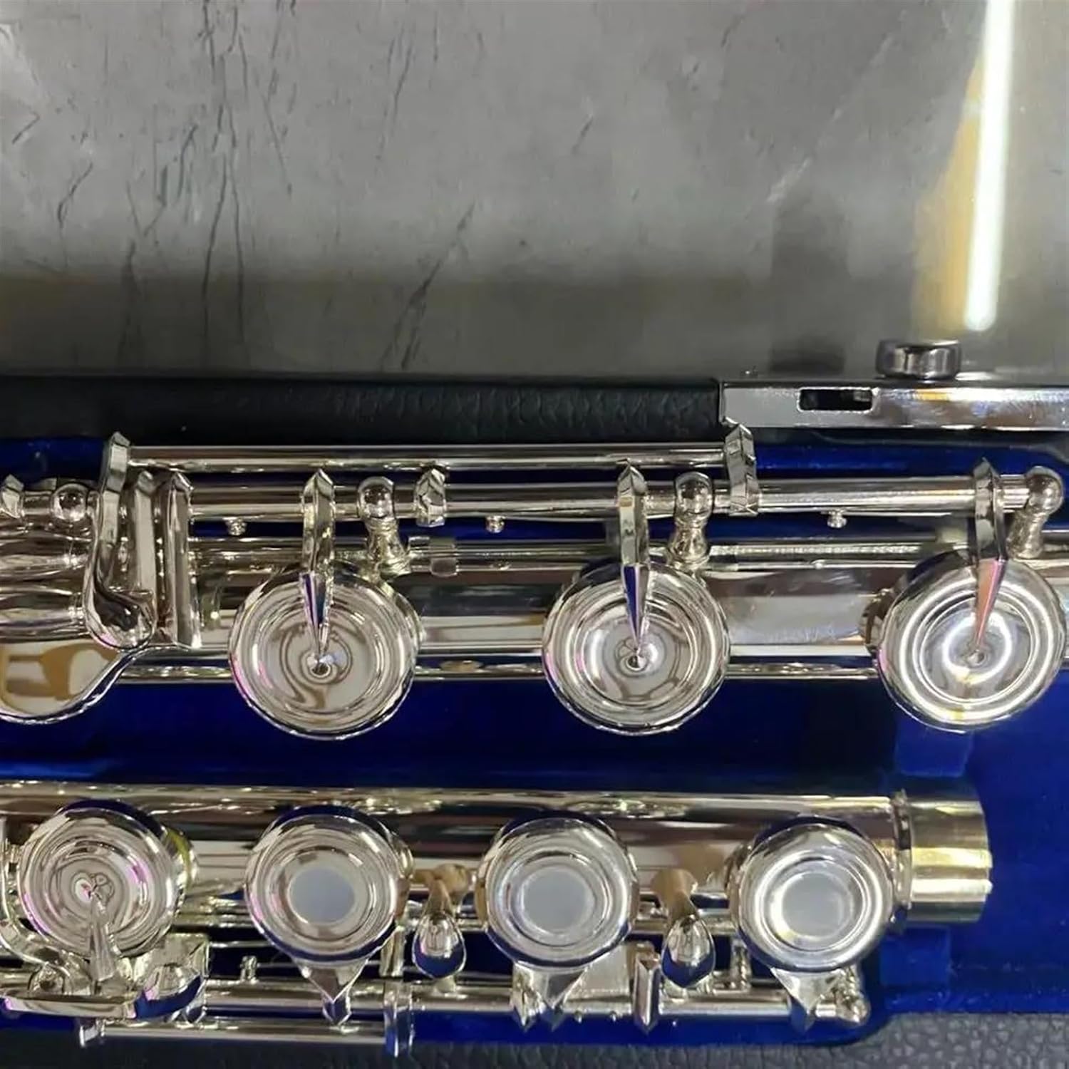 Woodwind Instruments Japan Flute Silver Plated 17 Keys Flute Open Hole Flute Musical Instrument