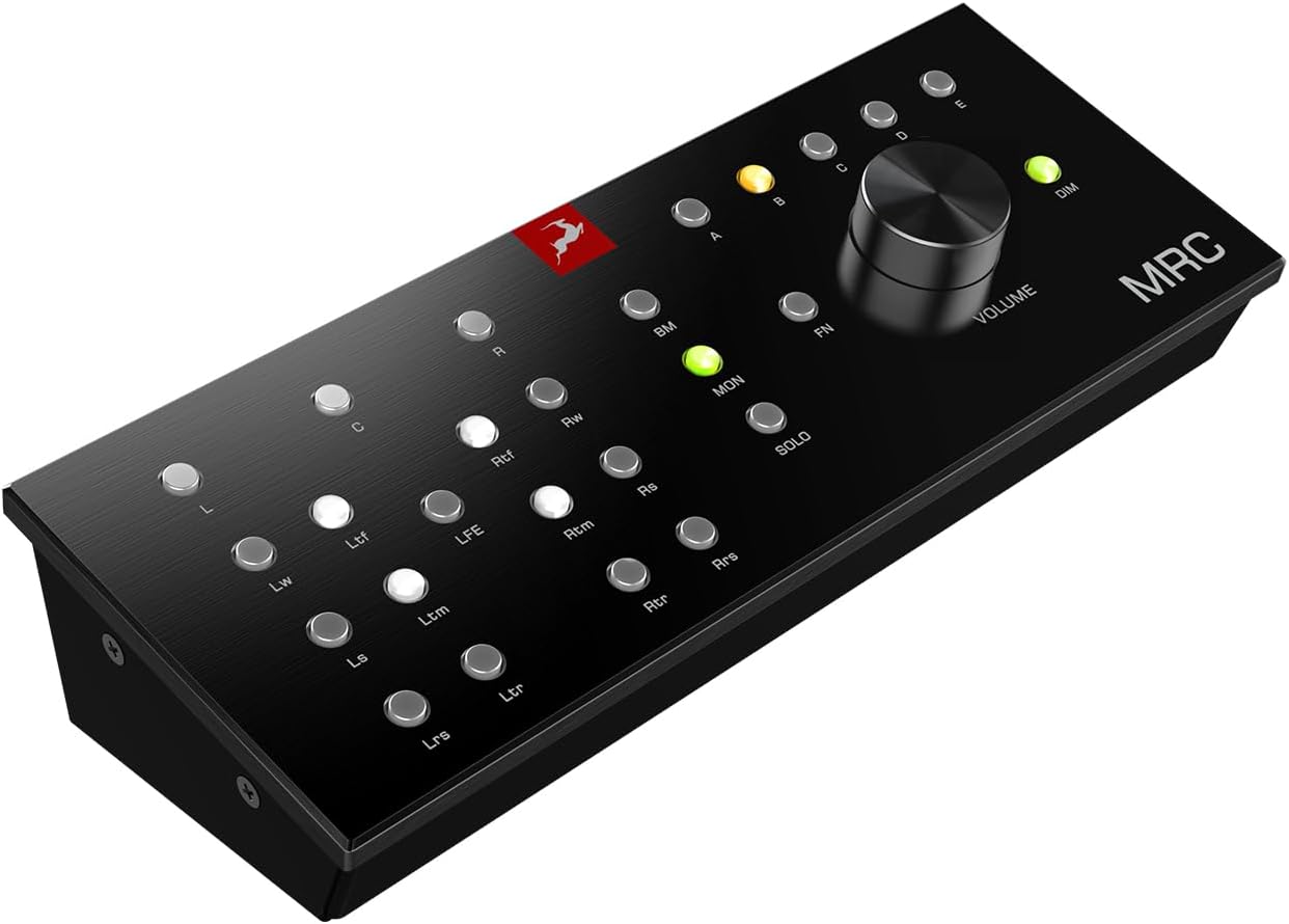 Antelope Audio - MRC | Multichannel Remote Controller - Audio Interface Monitor Controller - USB Bus-Powered Studio Monitor Remote Volume Control