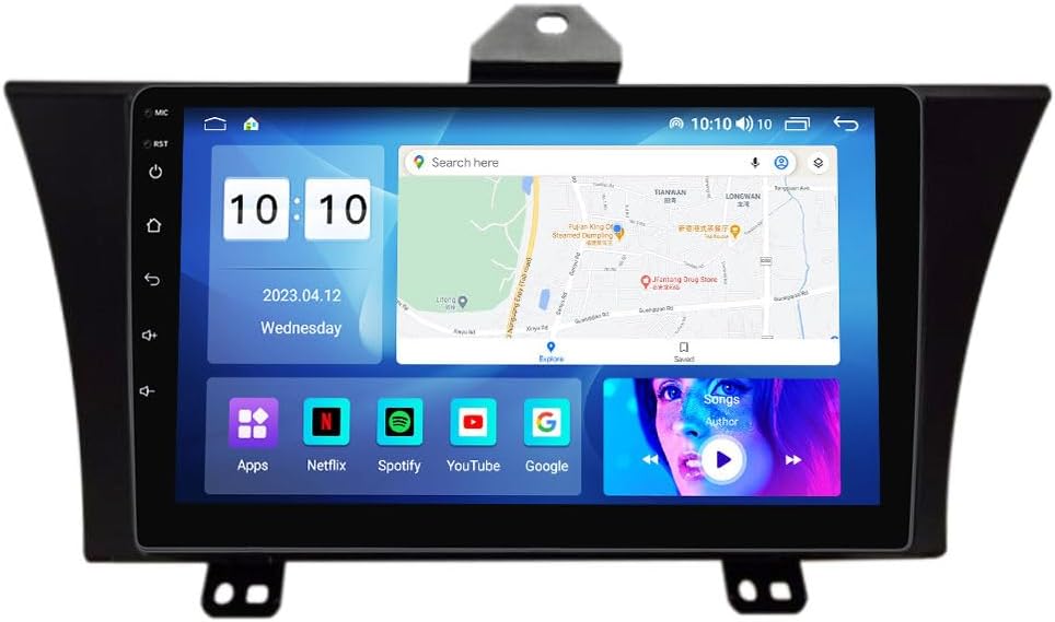Android Car Stereo for Honda Elysion 2012-2015,9 inch IPS Touchscreen with Upgrade Wireless CarPlay & Android Auto,WiFi/GPS,Support SWC and Subwoofer,8-Core 8G+256G