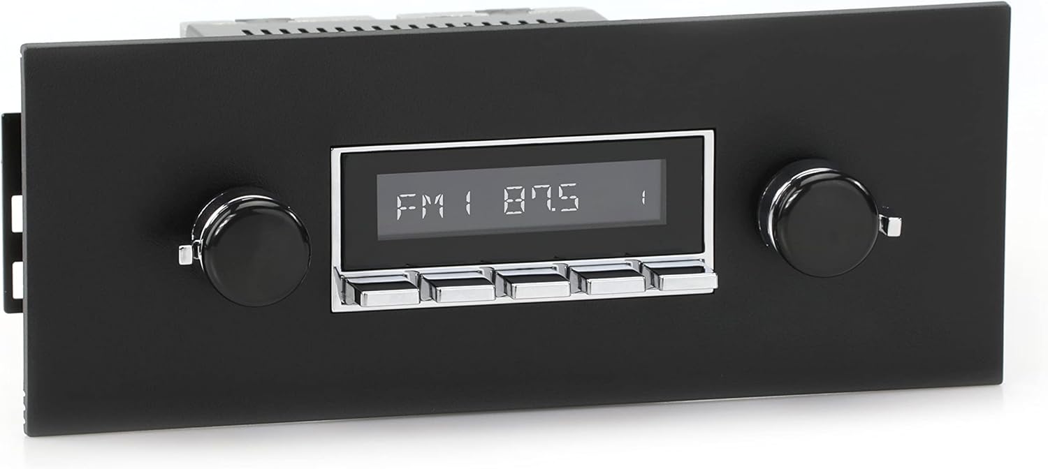 RetroRadio Compatible with 1965-67 Triumph TR4A Features Include Bluetooth, USB, AM/FM HC-M2-415-40-80T