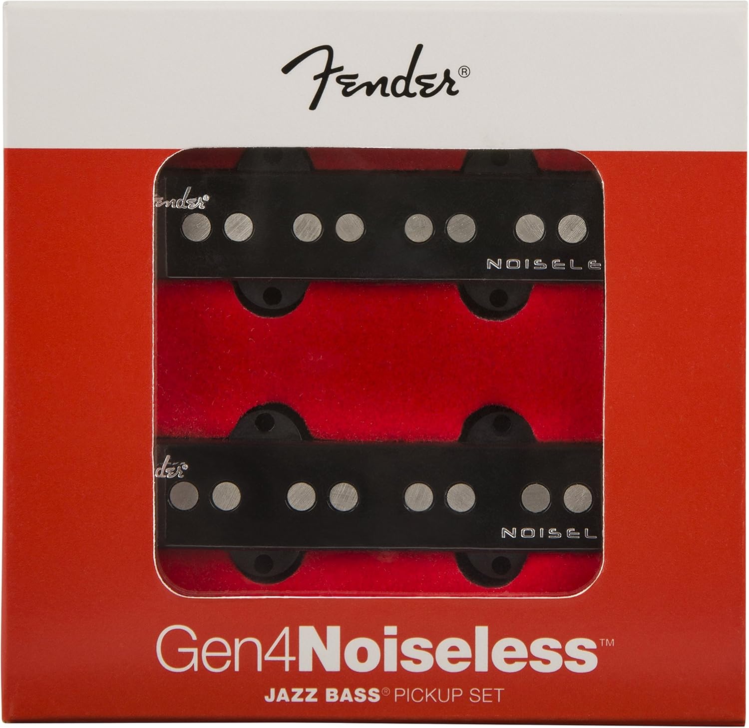 Fender Generation 4 Noiseless Jazz Bass Single-Coil Pickups - Set of 2