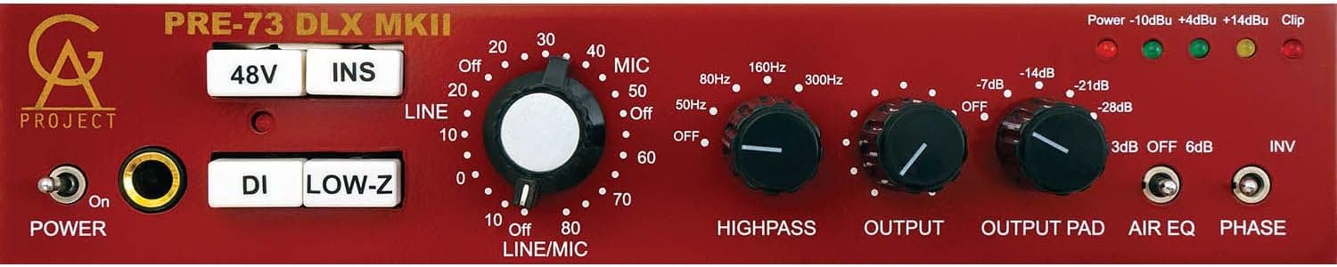 Pre-73 DLX MK II Mic/Line/Instrument Preamplifier