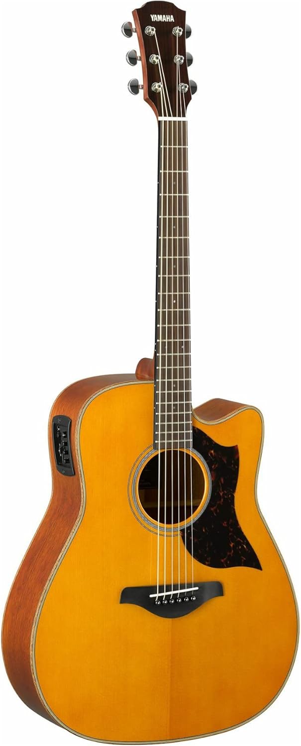 Yamaha A-Series A1M Acoustic-Electric Guitar, Vintage Natural