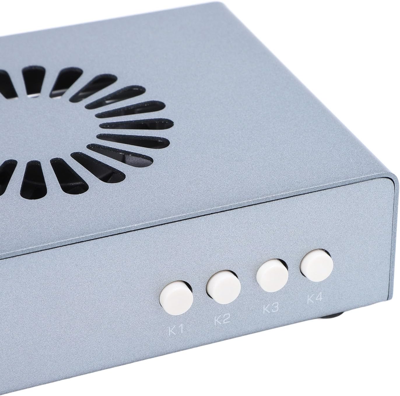 Yoidesu HD Multimedia Interface Synthesizer, High Efficiency DMA Fuser Dual Signal Input HD Multimedia Interface Fuser, with Temperature Controlled Fans 2K 144Hz DMA Hardware Adaptive