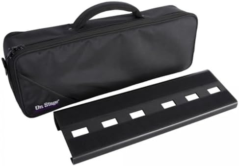 OnStage On-Stage GPB2000 Compact Pedal Board with Gig Bag, Black