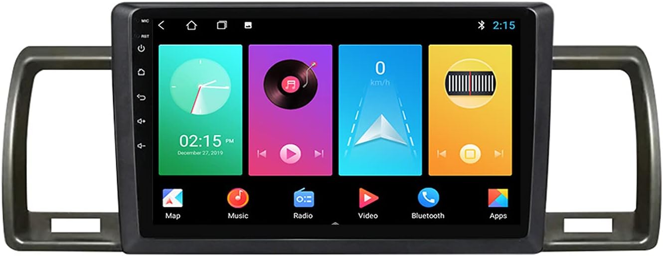 Carplay Double Din Car Stereo for Toyota Hiace 2004-2019,9'' Touchscreen Car Radio Bluetooth FM/AM Radio USB Mirror Link Multimedia with Steering Wheel Control & Backup Camera 4G LTE WIFI,M100s