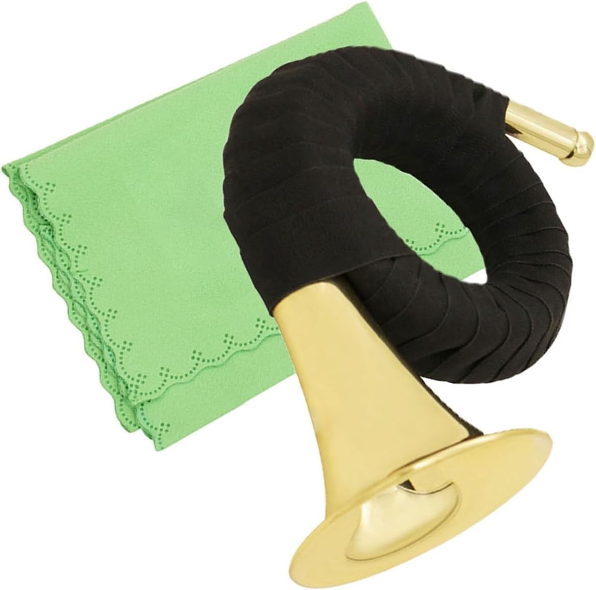 4 Key French Horn Professional Brass Wind Instrument Gold Mini Horn In Bb Key With Accessories(Set)