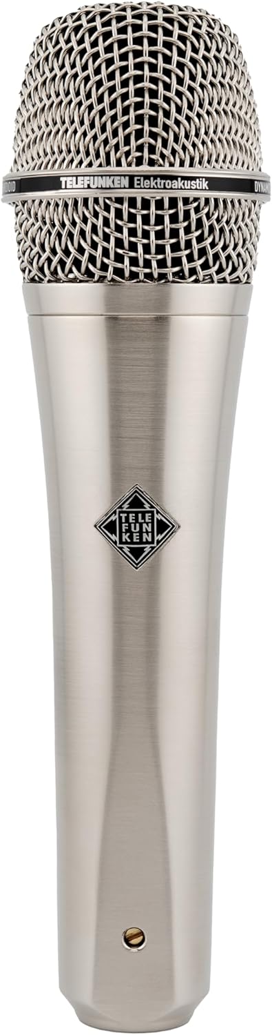 TELEFUNKEN Elektroakustik M80 Satin Chrome Dynamic Microphone