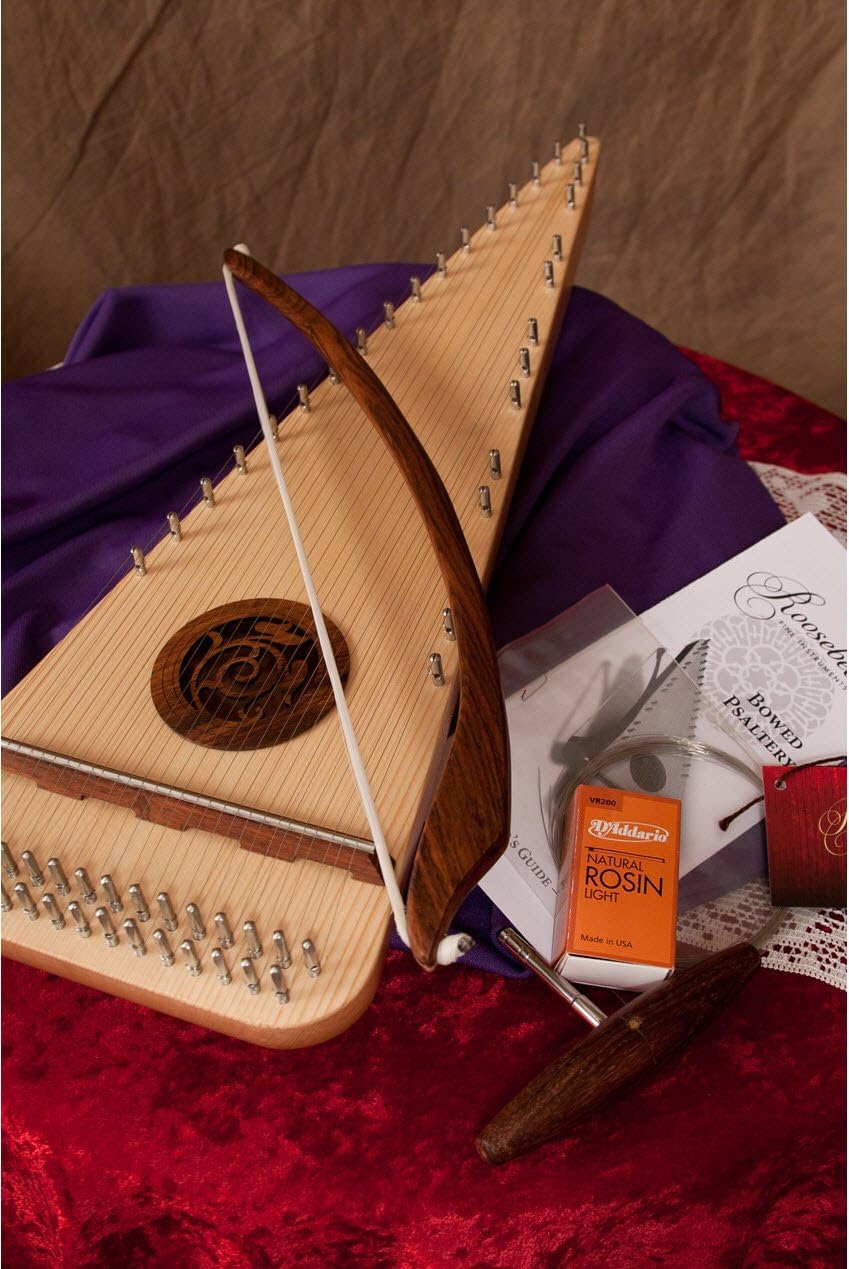 Roosebeck Alto Rounded Psaltery - Left Hand