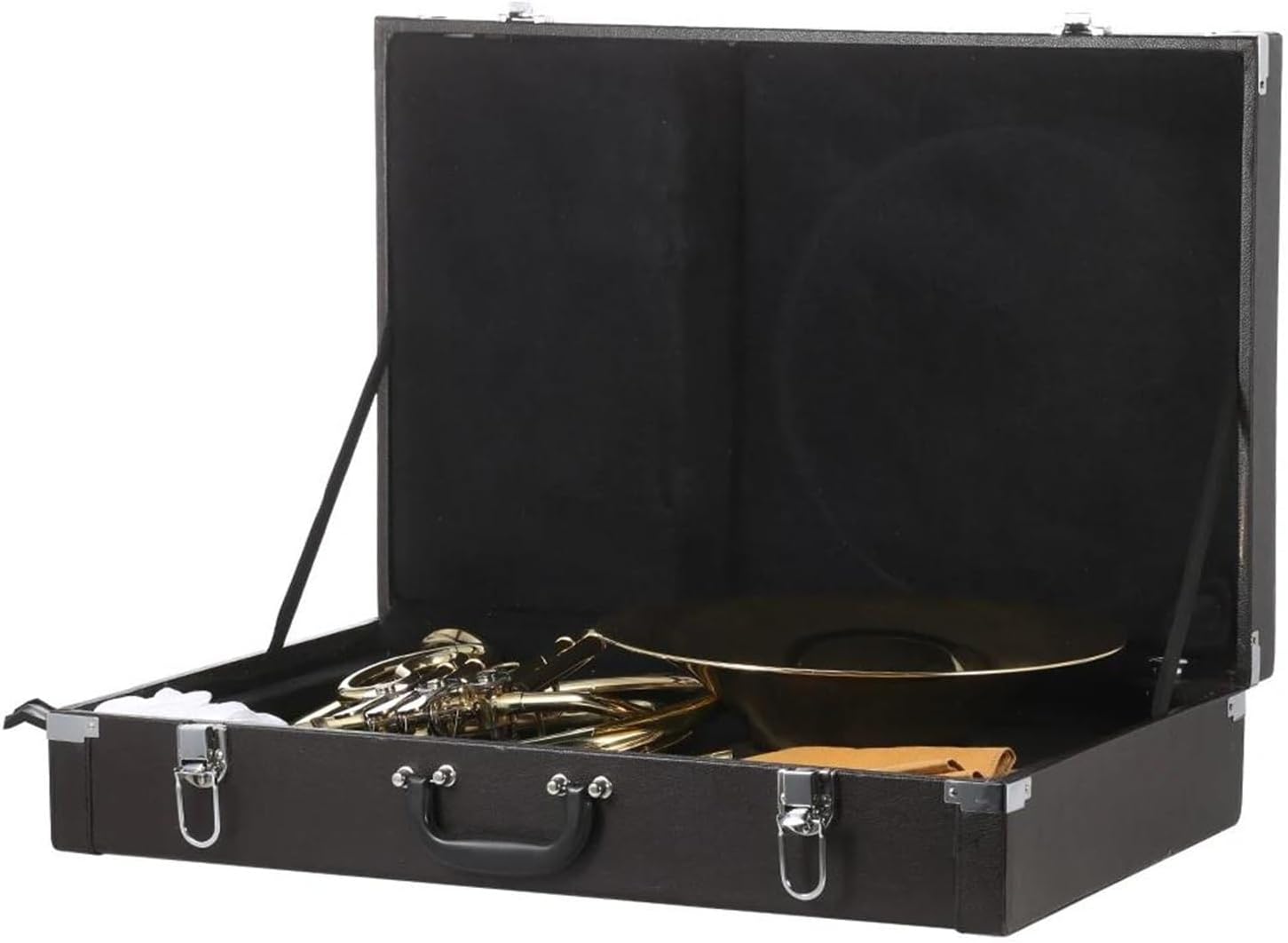 French Horn Bb 3 Key Brass Gold Lacquer Single Row Split Instrument