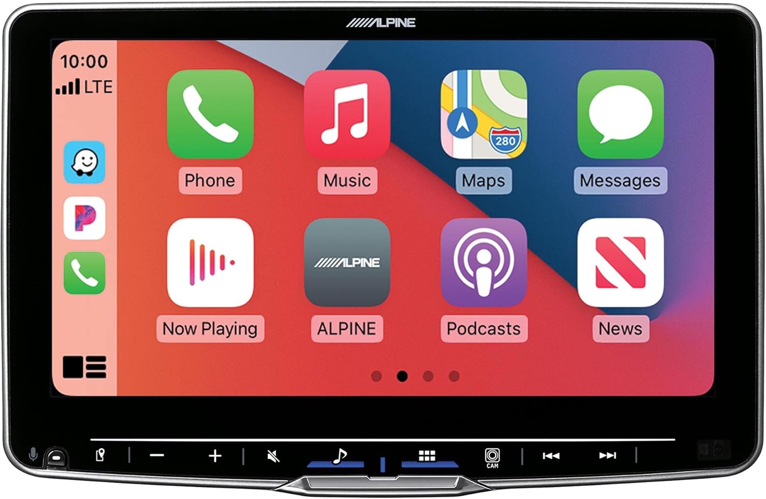 Alpine iLX-F509 Halo9 Multimedia Receiver with 9-inch Floating HD Touchscreen Display
