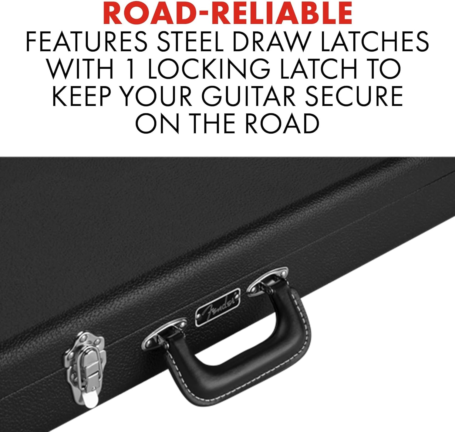 Fender Classic Series Wood Case, Stratocaster/Telecaster, Black