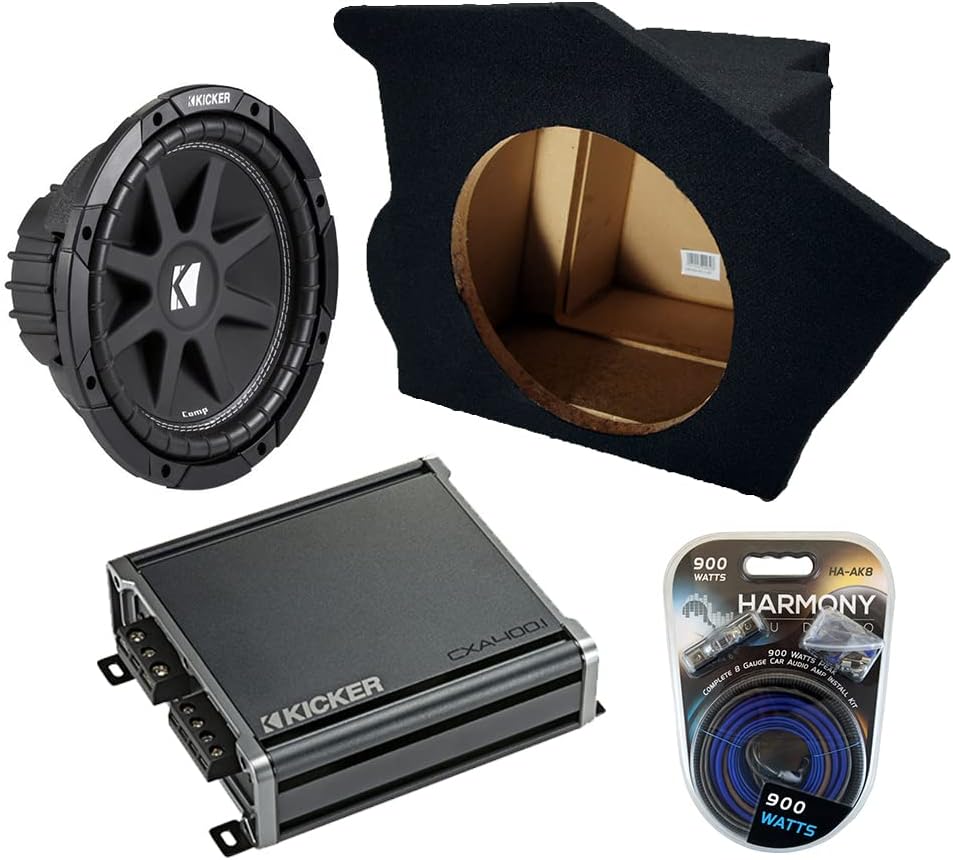 Harmony Audio HA-AK8 Compatible with Chevy Camaro Coupe 1993-2002 8 Gauge 900W Amp Install Kit, 43C104 Driver Side 10