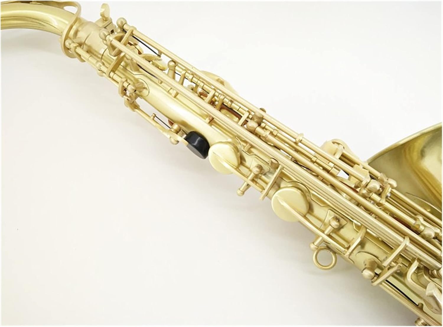 Professional Saxophone E-Flat Alto Saxophone/Wind Instrument Brushed Saxophone is Suitable for Beginners, Children and Ladies Brass Sax Beginners Kit
