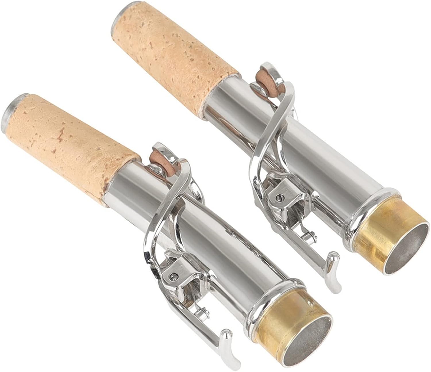 Saxophone Parts 2pcs of Saxophone Neck Sax Straight Neck+Curved Mouth Diameter 16.7mm Woodwind Instrument Accessories