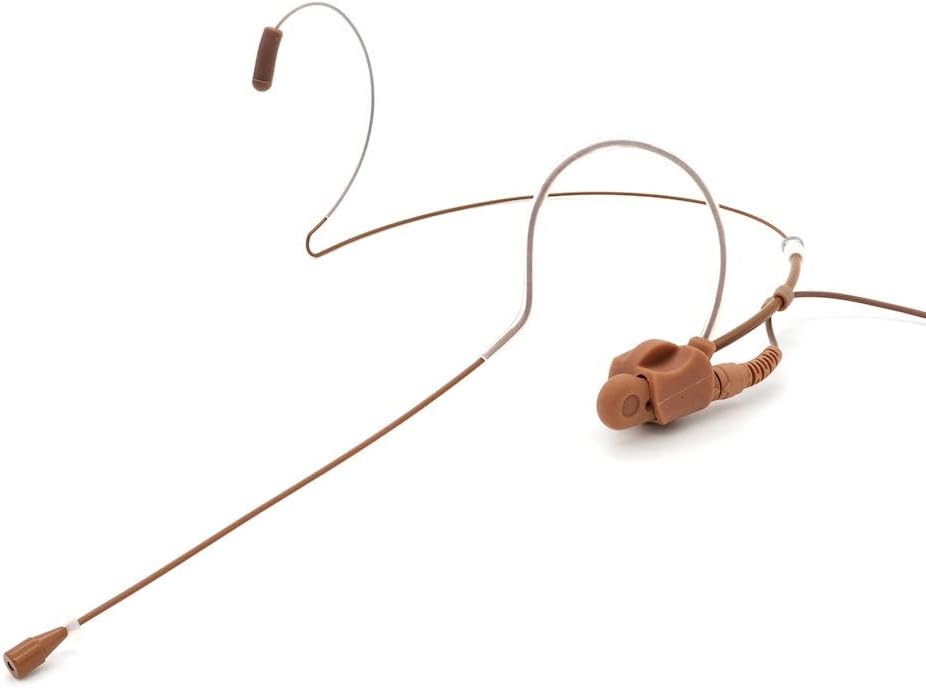 Hammer SE-9 Headset Microphone (TA4F - Compatible with Shure, Line 6, Brown)