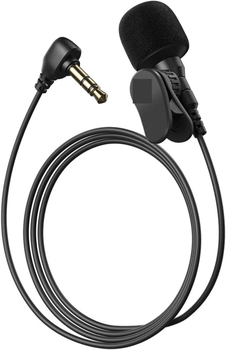for DJI Lavalier Mic Recording Compact and Easily Concealable Adjustable Angle for Accessory Part