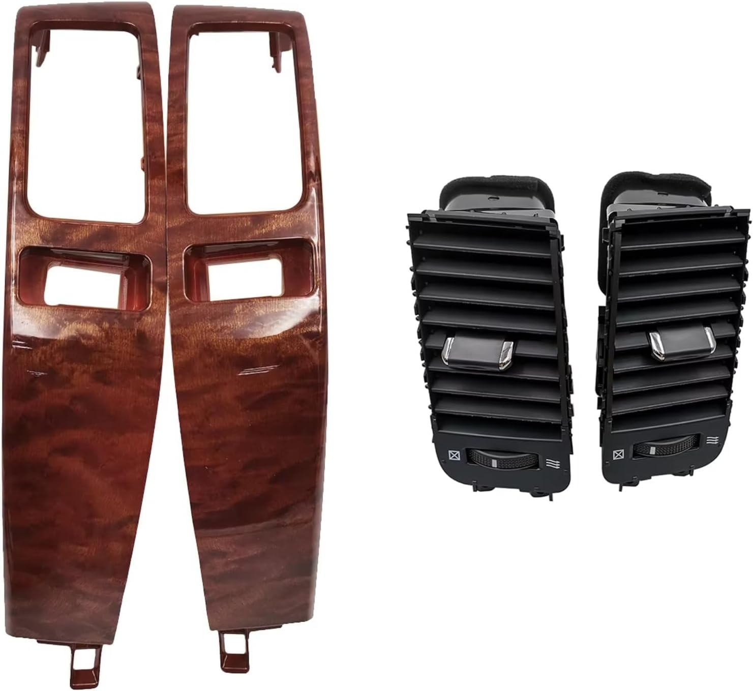 Ac Air Outlet Grille for Toyota for Land for Cruiser for Prado 120 Fj120 2003-2009 Car A/C Air Conditioner Outlet Frame Vents Plate Panel