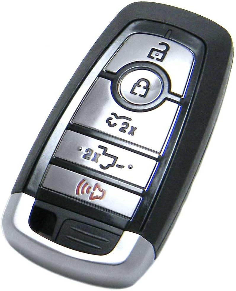 OEM Electronic 5-Button Keyless Entry Smart Proximity Remote Key Fob Compatible with 2022-2024 Ford F150 Lightning (FCC ID: M3N-A3C054338, P/N: 164-R8304)