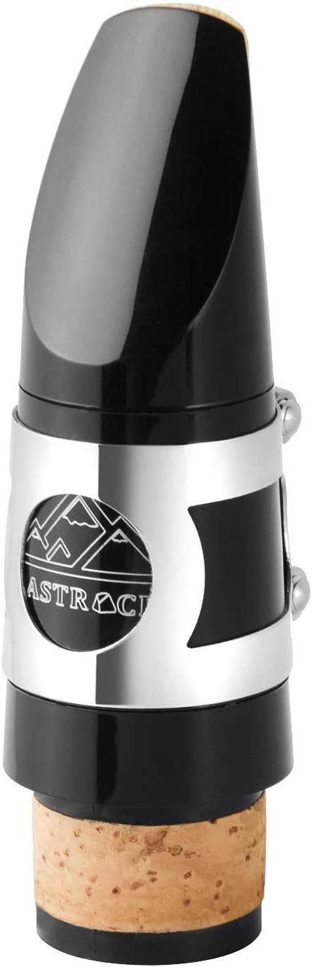 EASTROCK Bb Clarinet 17 Keys ABS Material Wide Range of Tones Particularly Beginner & Students-friendly with Using Tools and 2 Replaceable Barrels