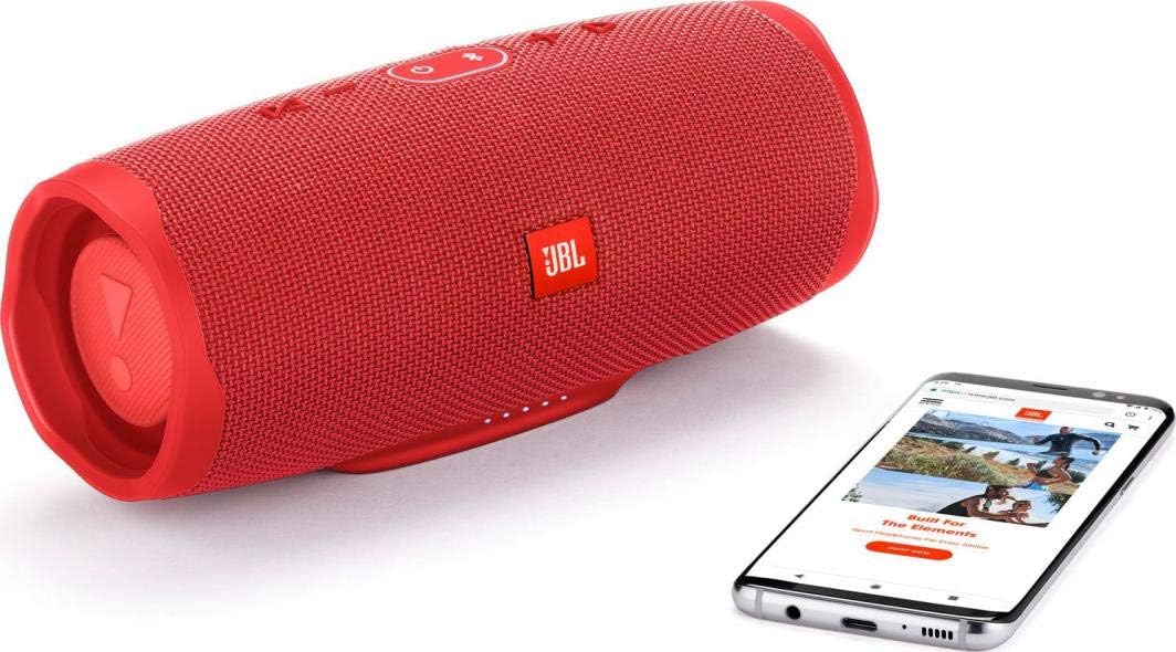 JBL Charge 4 - Waterproof Portable Bluetooth Speaker - Fiesta Red
