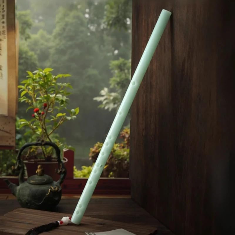 Traditional Chinese Bamboo Flute for Adults – Professional Transverse Fife with Anti-Drop Design, Ethnic Wind Instrument for Beginner & Performance Use, Handmade Musical Craft Decor (D Key)