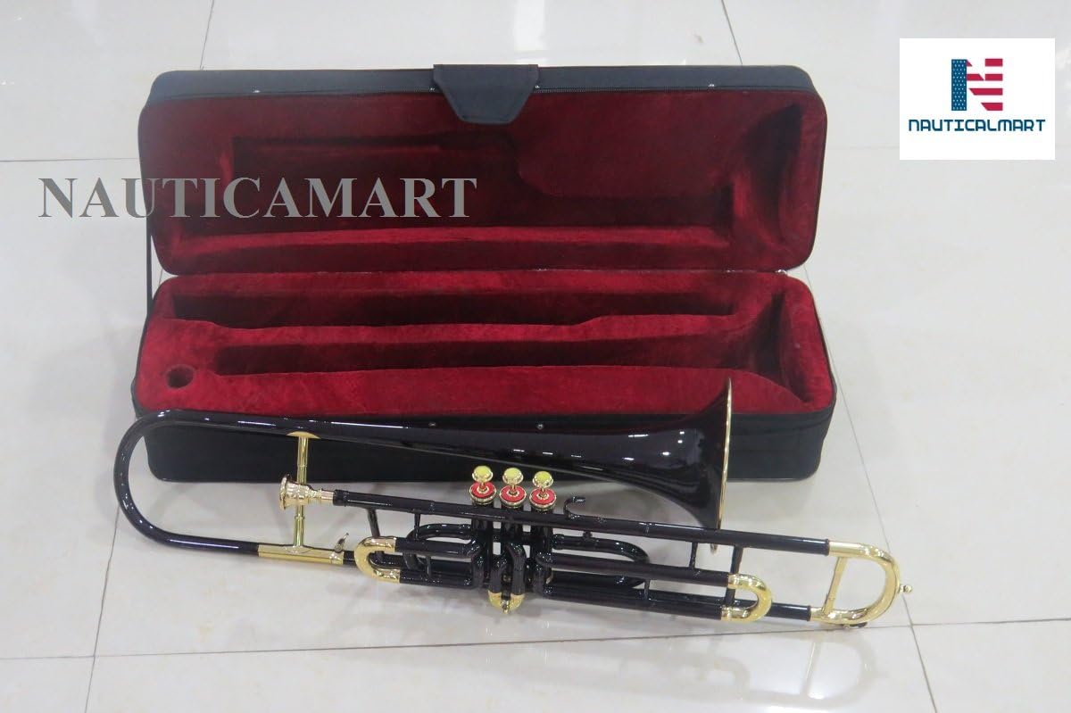 Nauticalmart Valve Trombone Bb Black