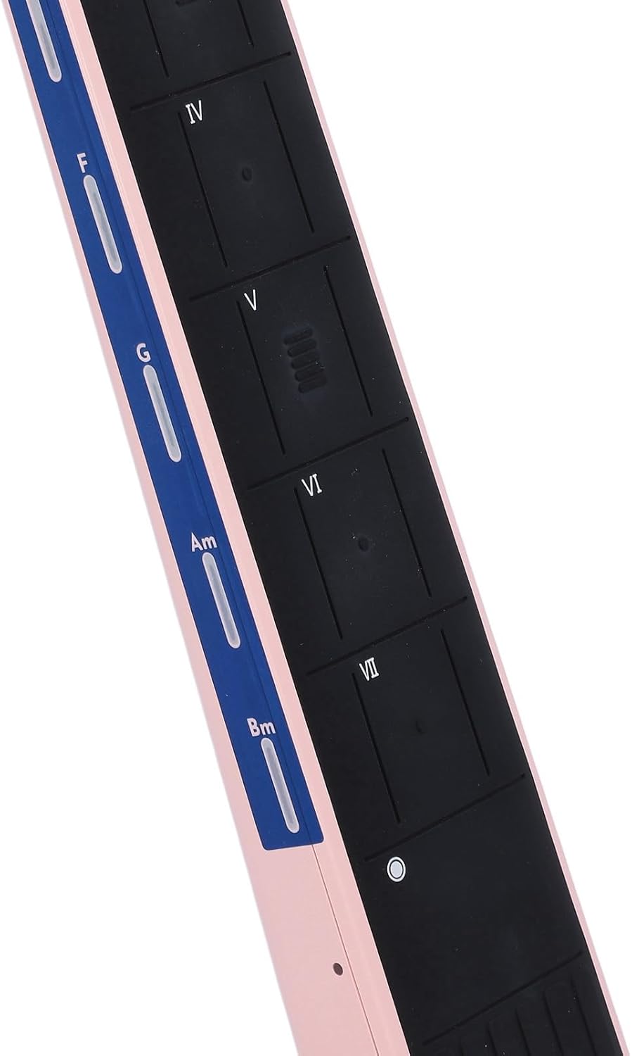 C1 Stringless Smart Guitar, Foldable Travel Stringless Guitar, App Interactive Chord Sheets, Built in Speaker and Drum system, Automatic Accompaniment Guitars with Storage Bag