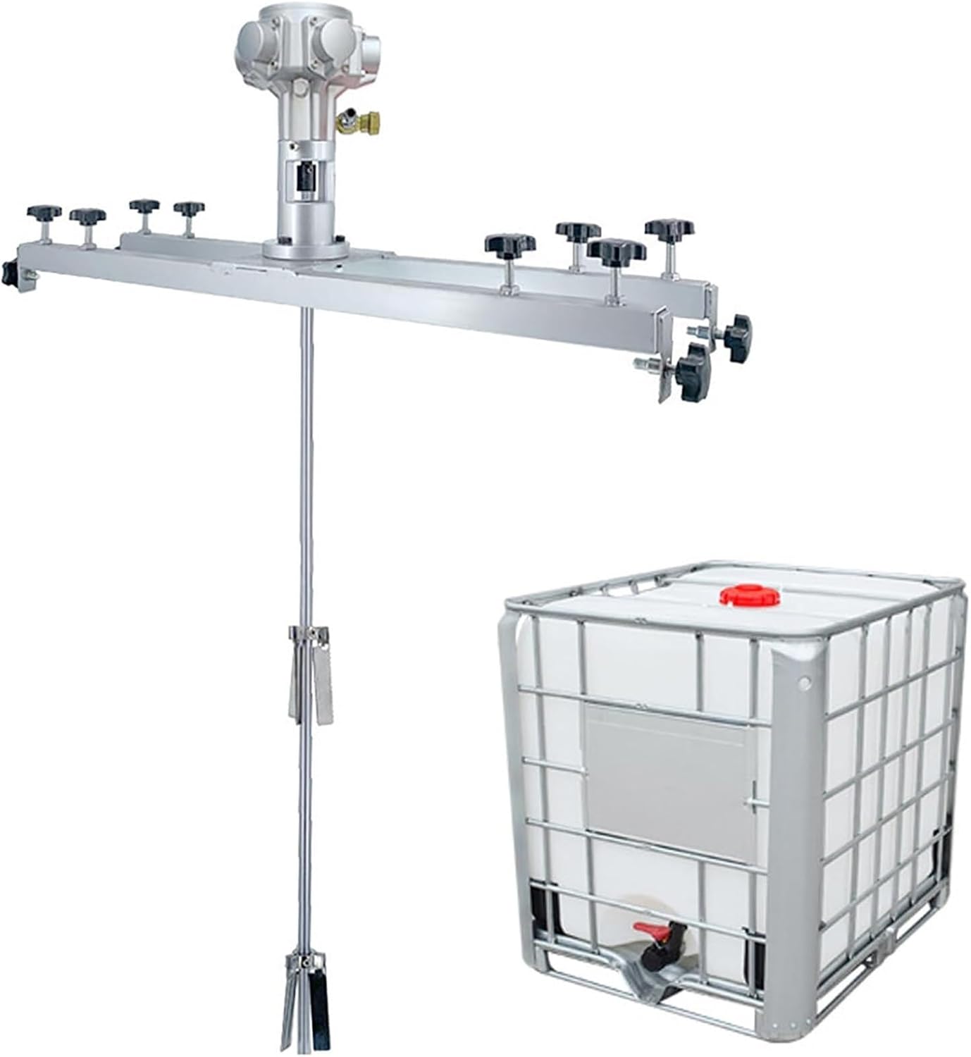 Air Agitator, Pneumatic Paint Mixer, Paint Stirring Machine, Folding Propeller or Ink Dissolver(5cylinders)