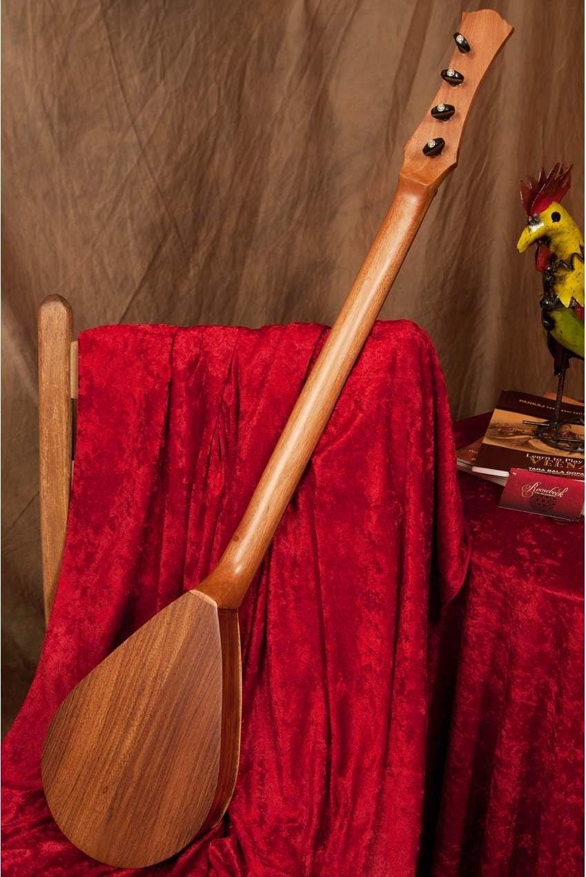 Wildwood Dulcimer Package Includes: Wildwood Dulcimer – Rosewood + Roosebeck Dulcinet 4 String Replacement Strings Set + Snark Clip-On Chromatic Tuner