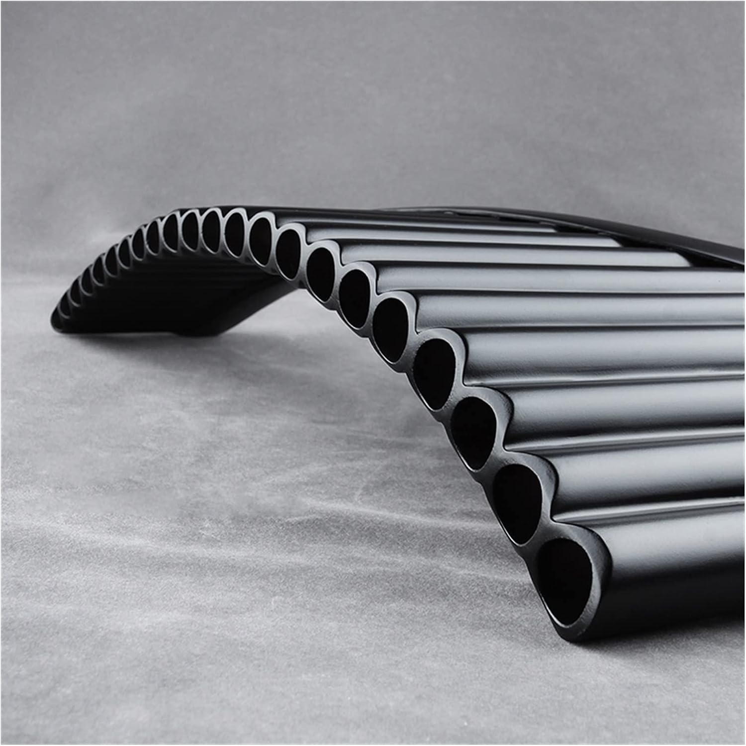 22 Pipes Pan Flute C Key Black Pan Pipe Woodwind Musical Instrument Hand Made Flute