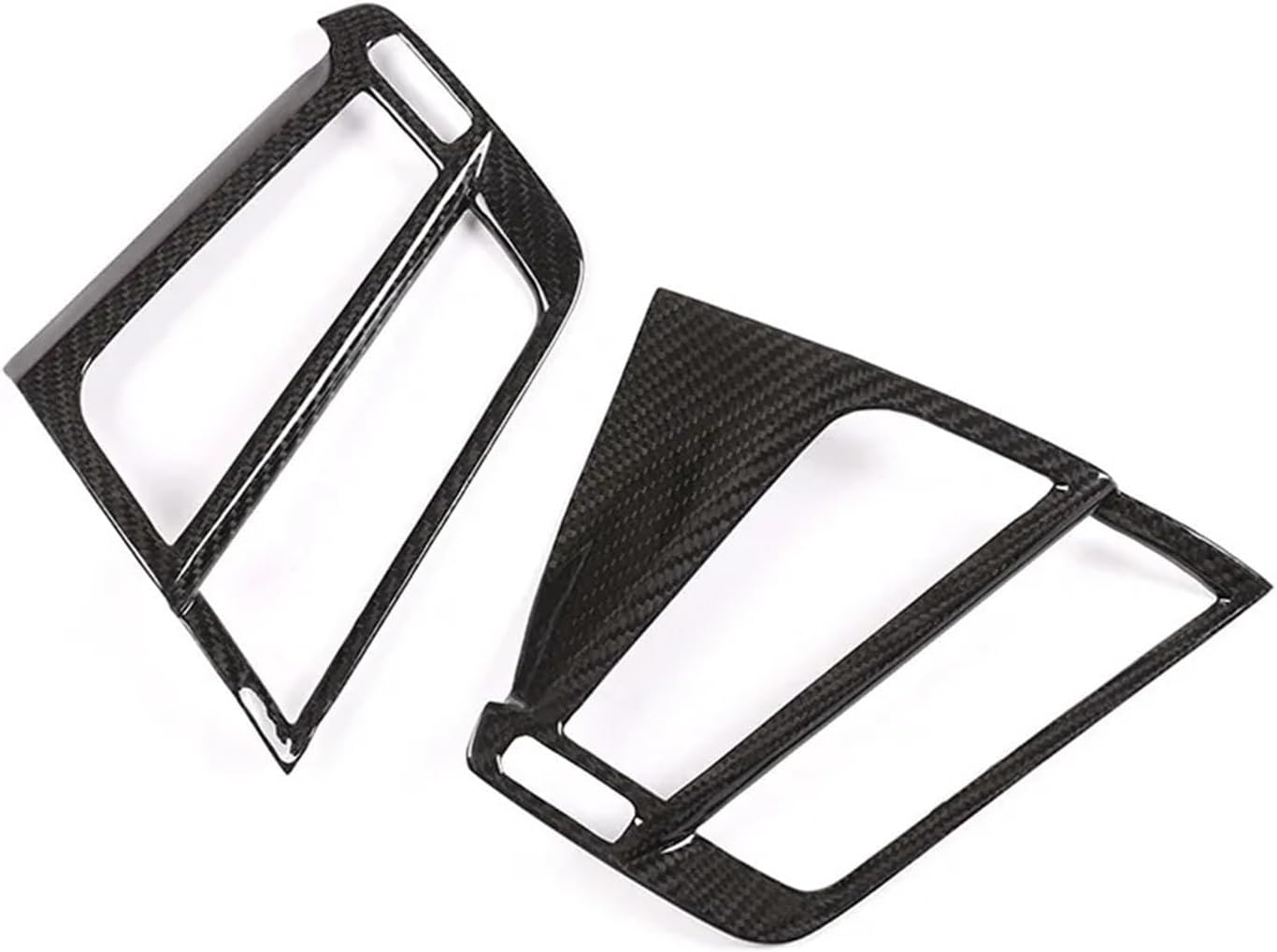 GERRIT Car Accessories Fit for BMW X5 F15 X6 F16 2014-2018 Car Styling Carbon Fiber Car Air Conditioning Outlet Vent Frame Trim Stickers Upholstery Care