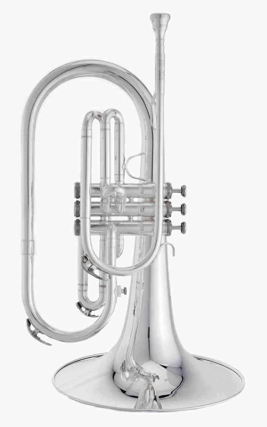 MAR676 Silver Plated Marching Mellophone