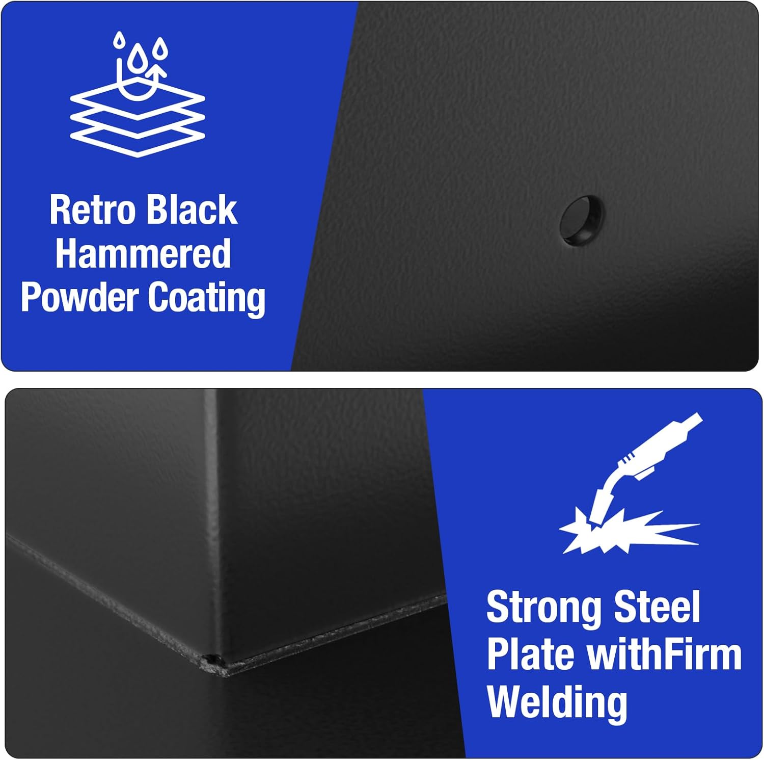 15° Slanted Roof Pergola Brackets, 3-Way Roof Wall Mount Extension Pergola Kit, Angled 4''x4'' Wood Post Base Bracket, Corner Bracket for Gazebos, Patio Pergolas, Log Cabin (6PCS)