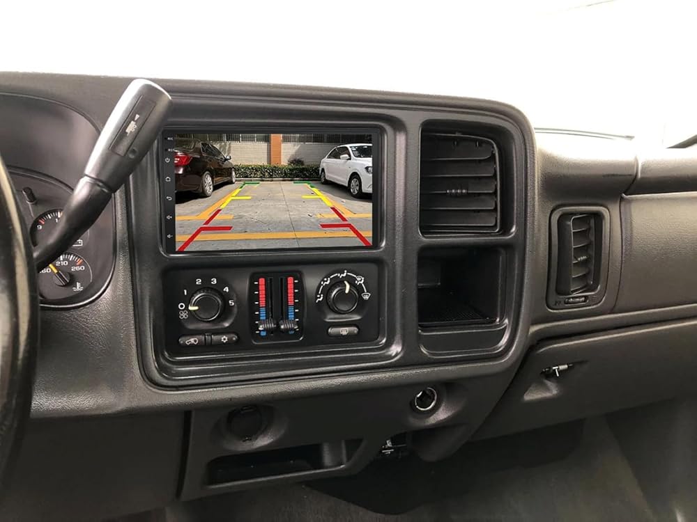 Car Stereo Radio for Chevrolet/GMC 2003-2006 Android 13 2G RAM 64G ROM 7 Inch Touchscreen Radio, Support for Carplay/Android Auto GPS Navi Head Unit & BT AHD Backup Camera & FM SWC Mic Radio 283