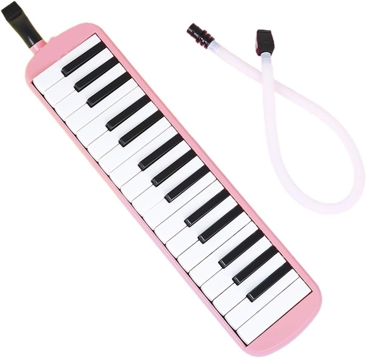 Melodica 32 Keys Melodica Piano Keyboard Style Musical Instrument Harmonica Mouth Organ With Carrying Bag Mouthpiece(Green)