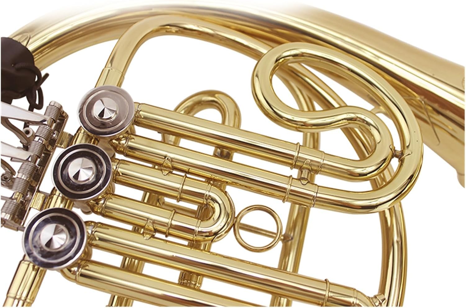 B flat 3 key single row French horn suitable for professional performance