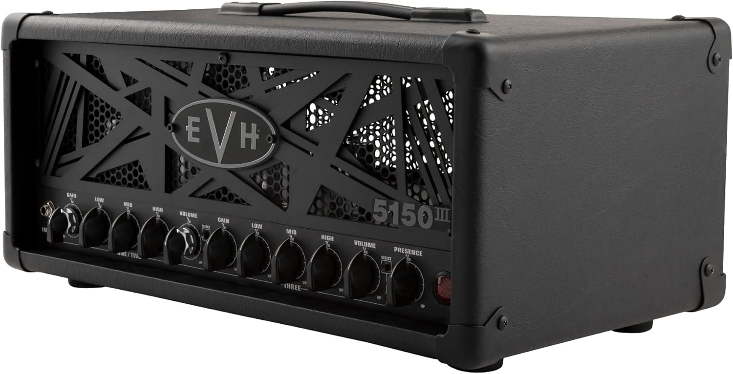 EVH 5150III 50S 6L6 50-watt Amplifier Head - Black Stealth