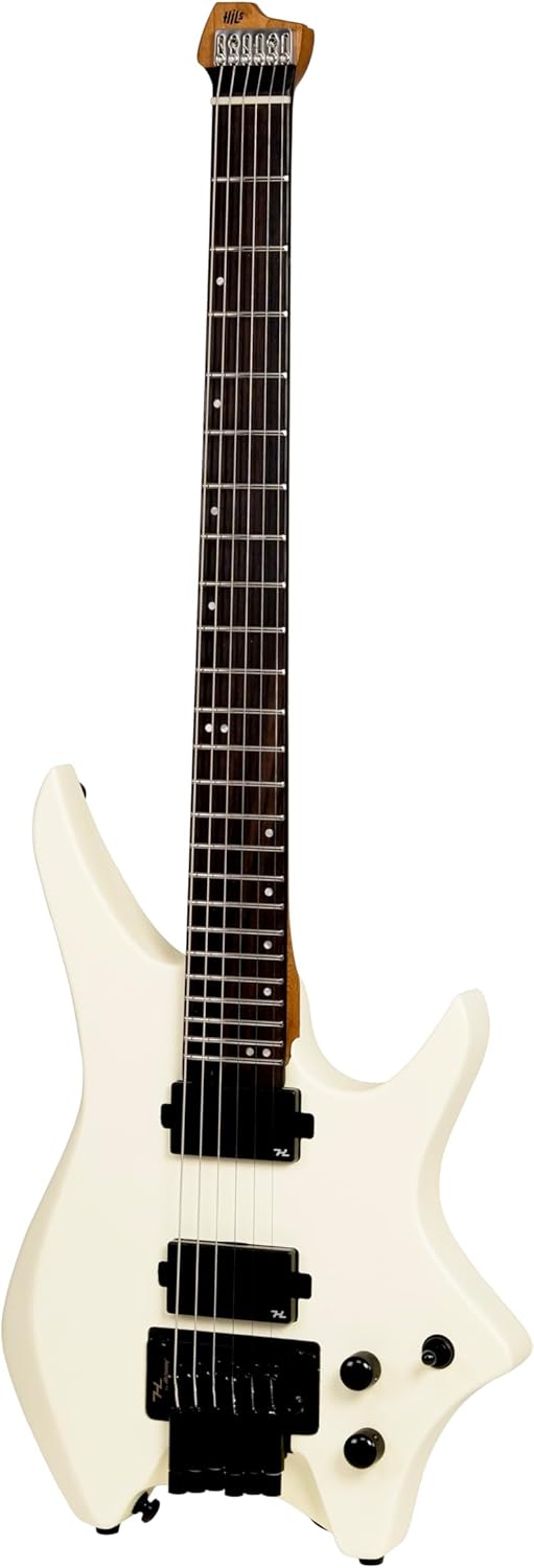 The NEXT HN5 Headless Electric Guitar With Tremolo and Active Pickups (Ivory)