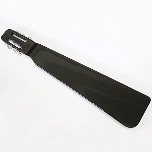 6 String Electric Steel Ring Electric Guitar Electric Guitar Neck (Color : Black)