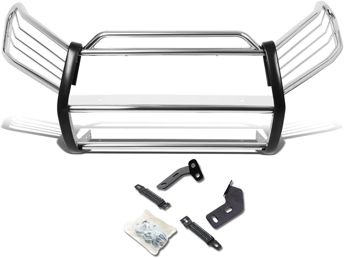 DNA MOTORING GRILL-G-067-SS Front Bumper Brush Grille Guard [for 06-12 Rav4],Silver