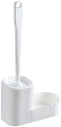 Silicone Toilet Brush Holder Set Wall Mounted Cleaning Kit Home Storage Organization Floor Standing Bathroom Cleaner