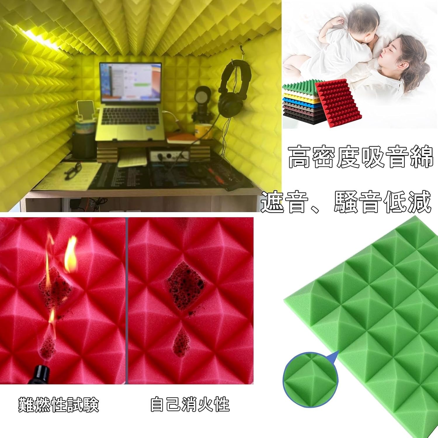 WORDFUN Portable Vocal Booth Sound Booth Recording Equipment, Desktop Soundproof Cover, Vocal Absorbing Shield, Microphone Isolation Booth Box, for Home Studio, Music Recording
