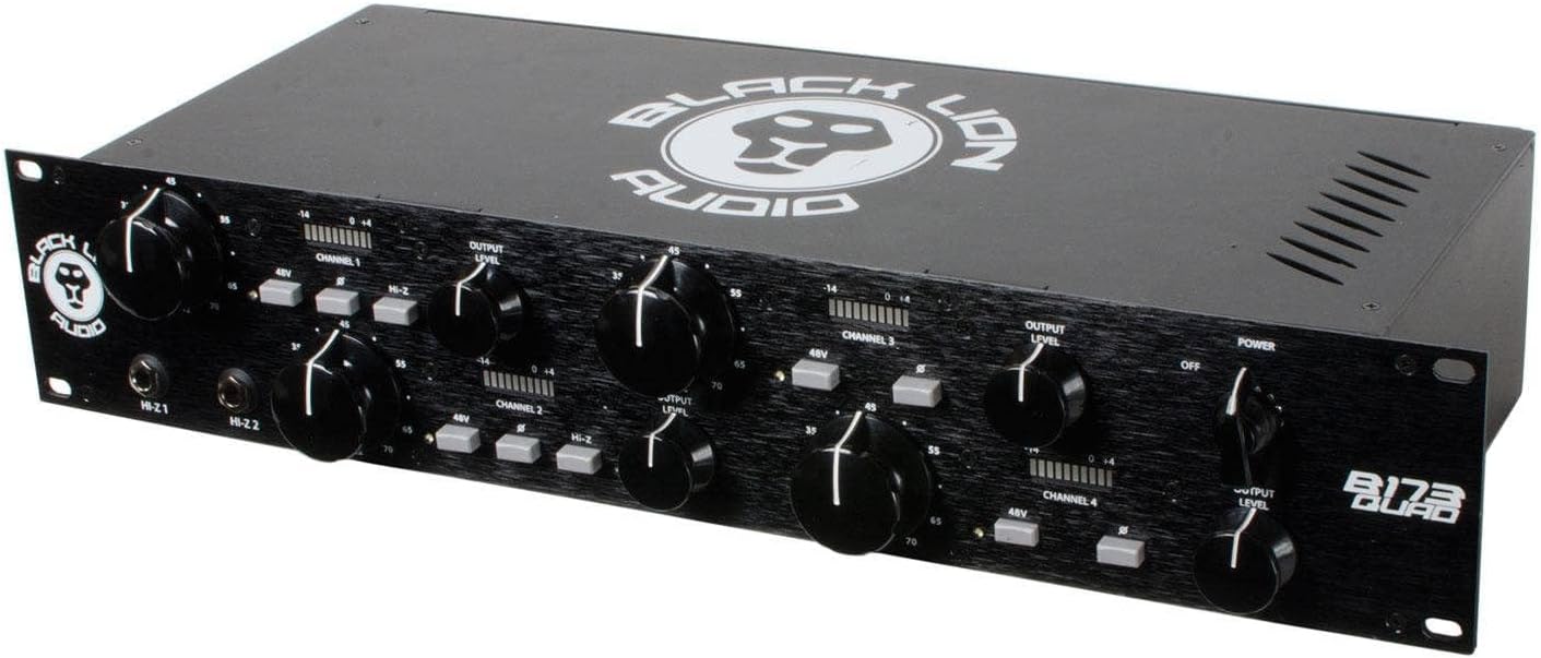Black Lion Audio B173 Quad - 4 Channel Mic Preamp