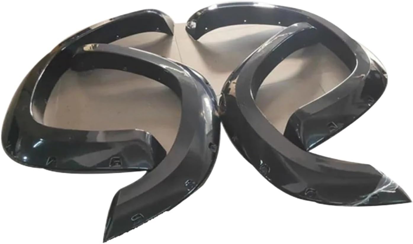 Car Plastic Wheel Arch Fender Flares Eyebrow Compatible for Dodge Compatible for Ram 1500 2019+