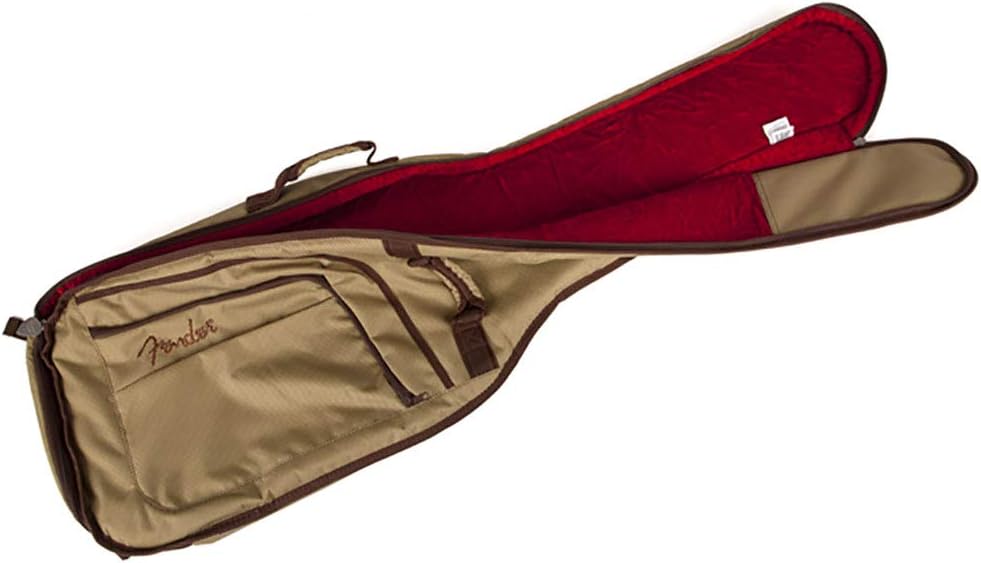 Fender 0991522155 Urban Bass Gig Bag, Tweed Guitar Strap