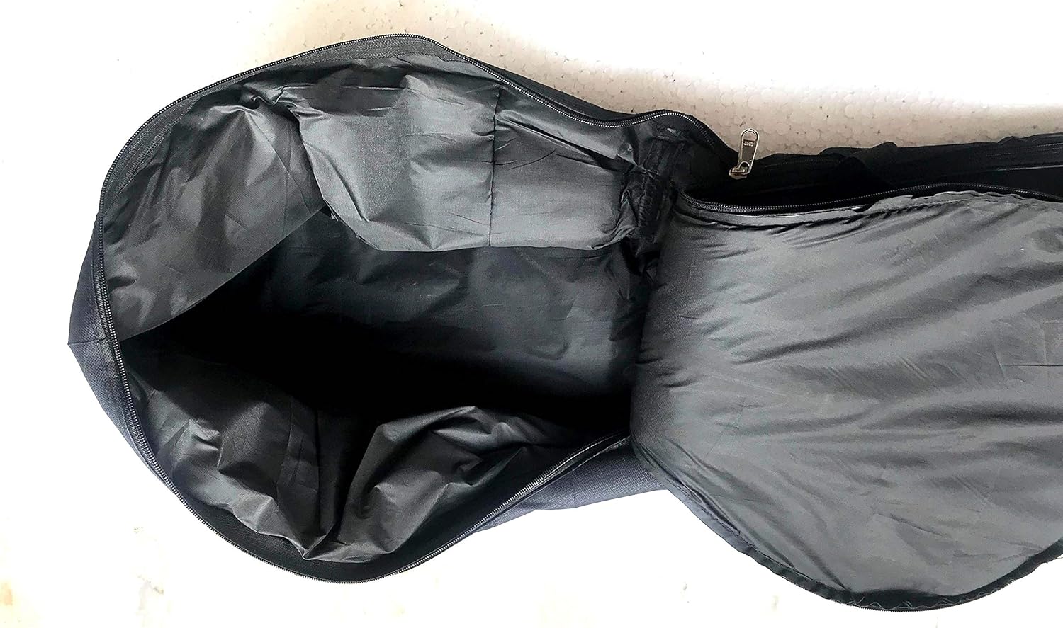 Sitar Cover Padded Nylon Bag With Zipper Pockets Shoulder Strap for Single Tumba, Medium