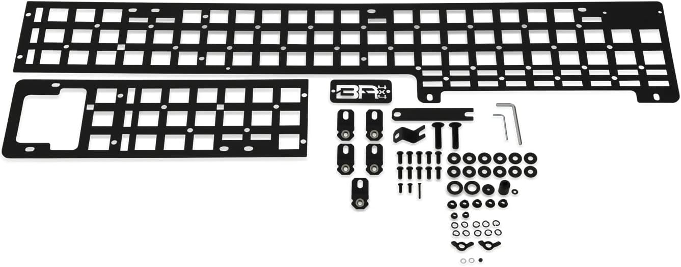 Body Armor 05-21 Tacoma FRT Bed MOLLE SYS