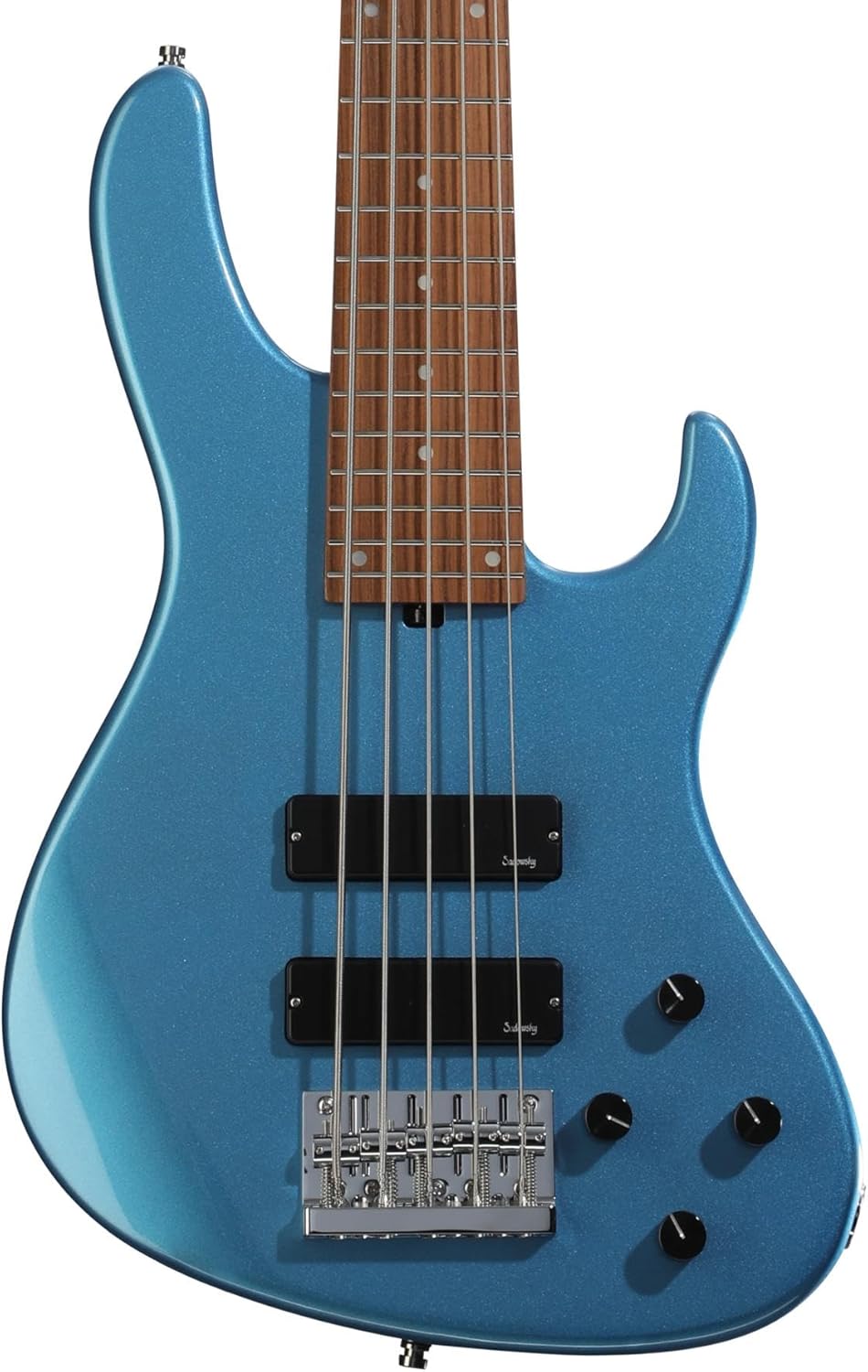 Sadowsky MetroExpress Modern 5-string Bass Guitar - Ocean Blue, Morado Fingerboard